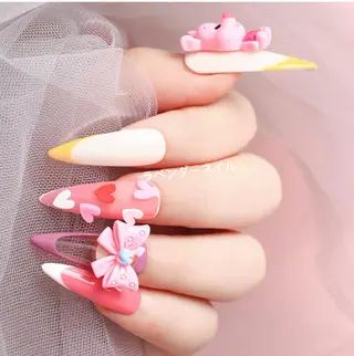 ネイル ラベンダー💖日暮里 ルル💖ネイルのネイルデザイン