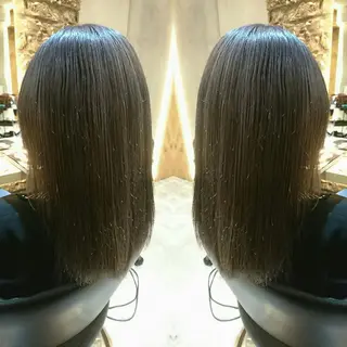 ミディアム カラー youres センター南所属・センター南 SEIJIのヘアスタイル