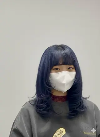 ロング レイヤー職人・ 似合せ美容師そうまのヘアスタイル