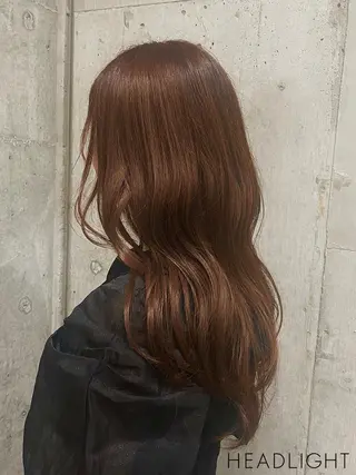 セミロング ユアサ ジュンキのヘアスタイル