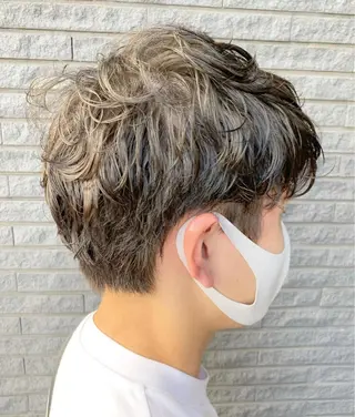 パーマ ヘアアレンジ メンズ 髪質改善&Spa fee南越谷2号店所属・髪質改善/南越谷/ 山岸彩夏のヘアスタイル