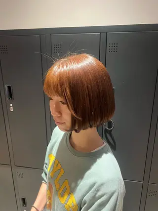 ショート カラー 三宅 凜佳のヘアスタイル