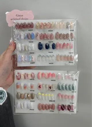 ネイル プラスネイル銀座中央通り店所属・はちや ゆいなのネイルデザイン