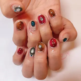 ネイル La neige* yuki 🥯🍑のネイルデザイン