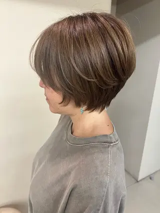 ショート kento レイヤーカットのヘアスタイル