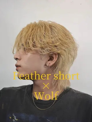 ショート カラー メンズ PIA hair design所属・湖城 恵吾のヘアスタイル