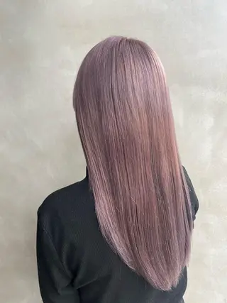 ロング カラー ピンクカラー/ mana🎀のヘアスタイル