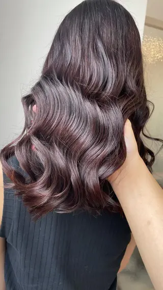 ミディアム カラー モデルさん募集中IT byALBUM八王子のヘアスタイル