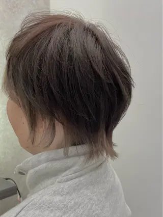 ショート カラー 佐々木 達也のヘアスタイル