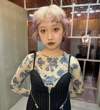 カラー カットモデル/カラー rionのヘアスタイル