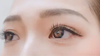 ショート カラー パーマ ヘアアレンジ ネイル マツエク・マツパ キュピット 研修モデルアカウントのマツエク・マツパデザイン