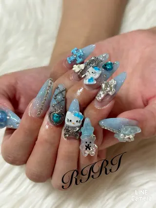 ネイル riri オーナーのネイルデザイン