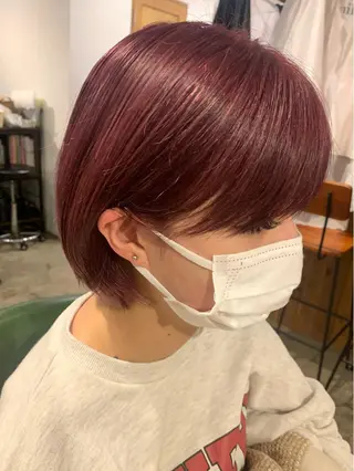 ショート カラー rimi/ショート /透明感カラーのヘアスタイル