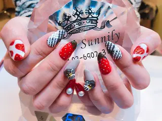 ネイル 長さだし専門店 M2 rikaのネイルデザイン