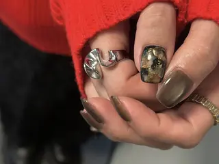 ネイル 隅田 花のネイルデザイン