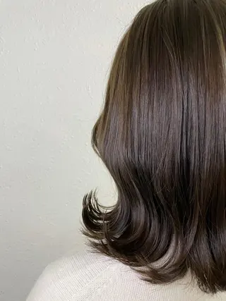 ミディアム カラー ✨髪質改善特化サロン ✨グシユキヤ✨のヘアスタイル
