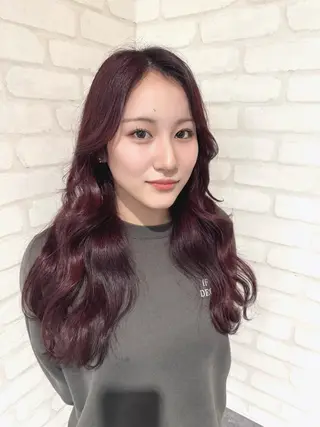 セミロング カラー ルノンフィージュ 浜線バイパス店所属・大坪 しおりのヘアスタイル