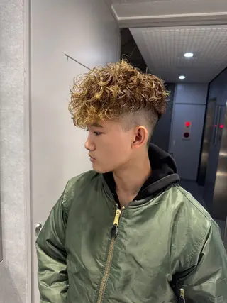 パーマ メンズ パーマ特化/ MANARUのヘアスタイル