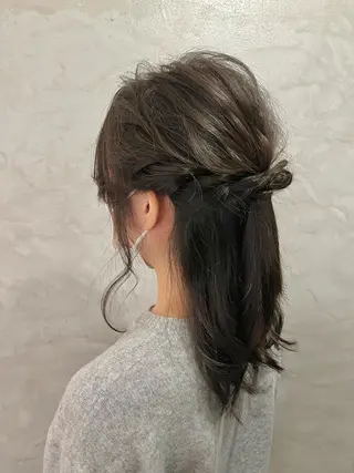 カラー 透明感カラー/ ブリーチ無し/RYOのヘアスタイル