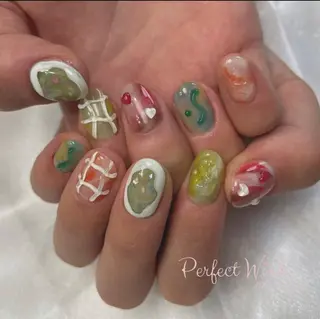 ネイル 💅Perfect Wink RUI🌈のネイルデザイン