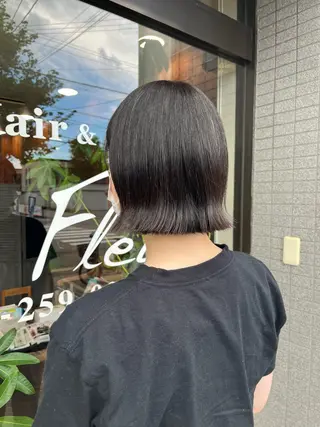 ショート Un Fleur所属・立野 希沙のヘアスタイル