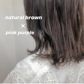 ミディアム カラー レイヤーカット🎀 kanaのヘアスタイル