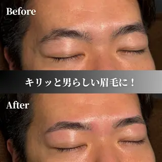 メンズ アイブロウ 【眉毛サロン】Make●Crush錦糸町所属・眉毛サロン MakeCrushの眉毛・アイブロウイメージ