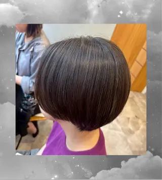 カラー 長井 遥のヘアスタイル