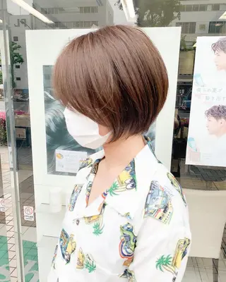 ショート カラー ✂️ショート満足度 No.1犬山直哉✂️のヘアスタイル