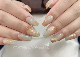 ネイル 神田 ココナッツのネイルデザイン