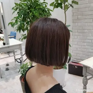 ショート 顔周りレイヤーカット 髪質改善代表西村功平のヘアスタイル