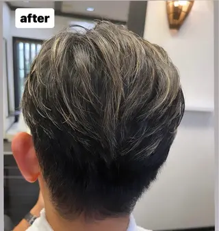 メンズ 美容室 enのヘアスタイル