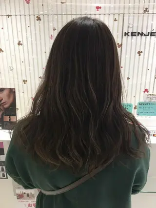 カラー セミロング 新規限定カット無料 クーポン有り【桂口】のヘアスタイル