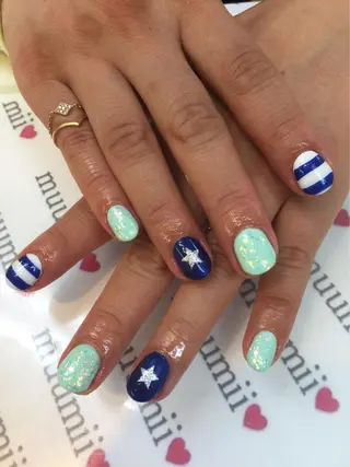 ネイル ネイルサロンmuumii所属・東十条muumii ネイルまつ毛のネイルデザイン
