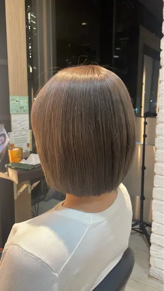 ミディアム akihiro／韓国 ヘア／栄のヘアスタイル