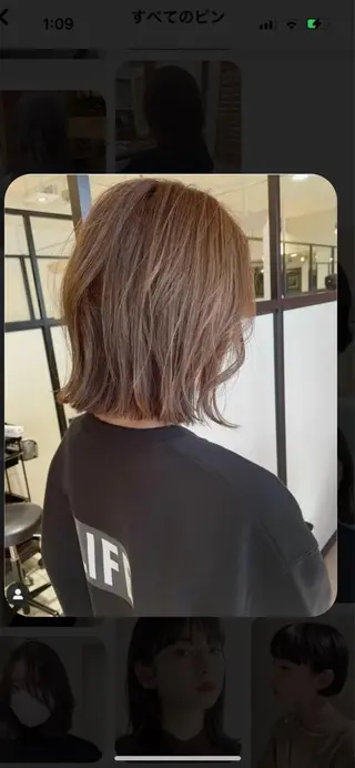 ショート ヘアアレンジ IT’s所属・韓国好き🇰🇷 美容師MIKUのヘアスタイル