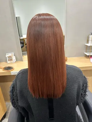 ミディアム 透明感🫧/ブリーチ /永田　汰伊智のヘアスタイル