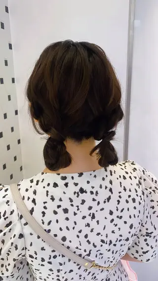ヘアアレンジ マンツーマン施術🫧 アレンジ/RINAのヘアスタイル