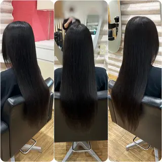 ロング カラー 『艶髪』で印象が激変 ！髪質改善専門KONのヘアスタイル