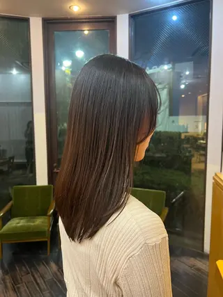 ミディアム MIN NANO//POLICY（旧SORA）所属・中村遥香 ☺︎ママ美容師のヘアスタイル