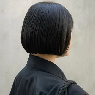 ショート カラー 清水優/ボブ似合わせ /顔周りカットのヘアスタイル