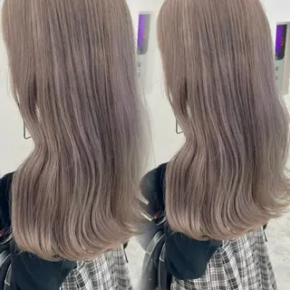 セミロング カラー 髪質改善/美髪矯正 艶髪/Takutoのヘアスタイル