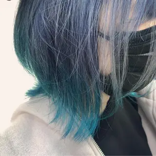 ミディアム 原宿サロン代表 デザインカラー伊藤卓のヘアスタイル