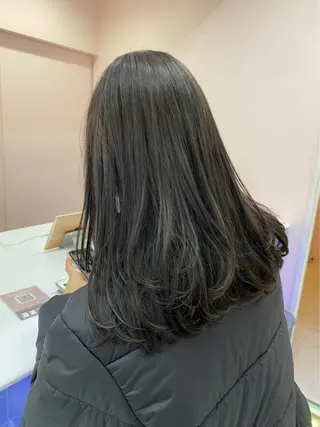 ロング カラー 透明感艶カラー 💛MAHO💛のヘアスタイル