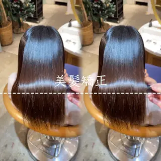 セミロング Hair&Make Allure所属・塩谷康生/髪質改善 /ボブ/縮毛矯正のヘアスタイル