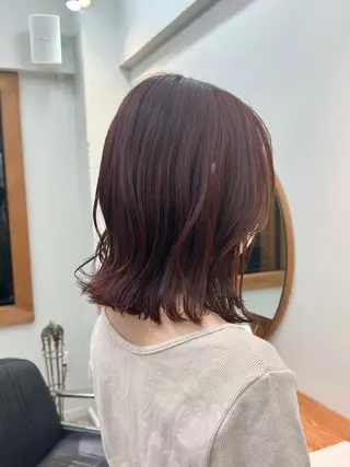 カラー aiko【艶カラー ・ミニモ年内で終了】のヘアスタイル