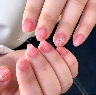 ネイル 大人可愛いネイル🎗 Hinaのネイルデザイン