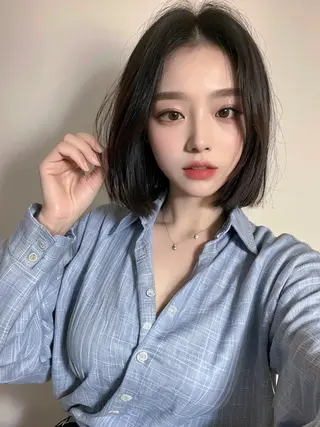 ショート LOVESTOIKE 井上つぐみ/透明感のヘアスタイル