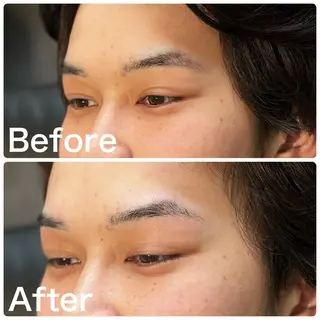 メンズ アイブロウ 5日◯ Yusukeの眉毛・アイブロウイメージ