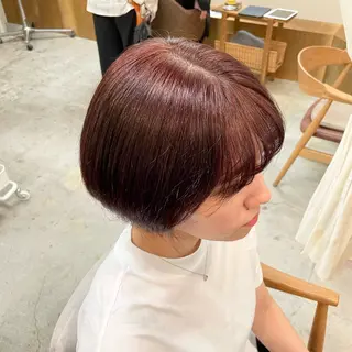 カラー 山下 悠月のヘアスタイル